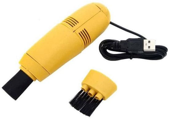 Mini USB usisavač, žuti