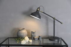 EMOS Stolna svjetiljka HARRY za žarulju E27, tamno siva
