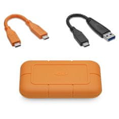 LaCie Rugged vanjski SSD disk, 2 TB, USB-C