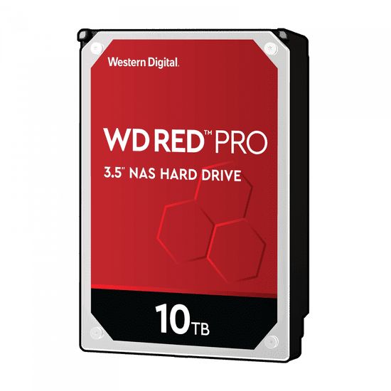 Western Digital Red Pro tvrdi disk, 10 TB, SATA3, 7200 rpm, 256 MB (WD102KFBX)