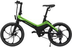 MS ENERGY i10 električni bicikl, sklopivi, 250 W motor, 6 Shimano zupčanika, crno-zeleni