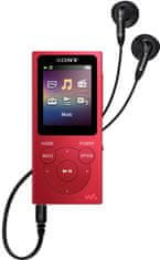 NW-E394L MP3 player 8 GB, crvena