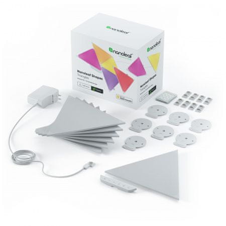 Nanoleaf Shapes Triangles Starter Kit 9PK set svjetlosnih LED ploča