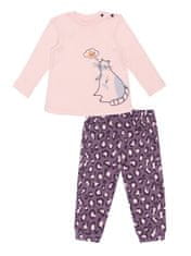WINKIKI pidžama za djevojčice Cute Cat WNG02823-210, 74, roza