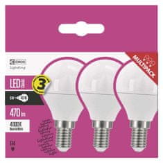 EMOS LED žarulja Classic Mini Globe 6W E14 NW, 3/1