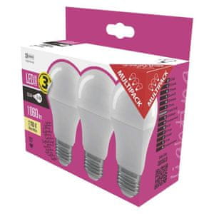  Emos LED žarulja Classic A60 10,5W E27 WW, 3/1