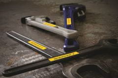 Dymo Rhino traka 19 mm, crna na žutoj, savijeni najlon (18491)