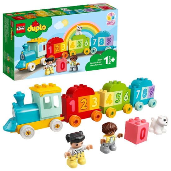 LEGO DUPLO 10954 Vlak s brojevima - Učimo računati