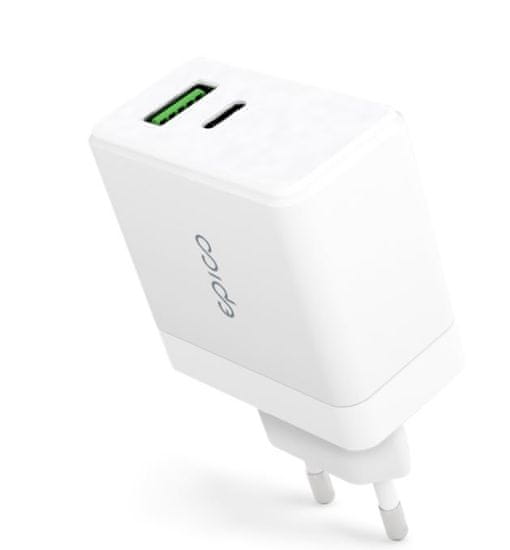 EPICO punjač GaN 65W Charger, bijeli 9915101100115