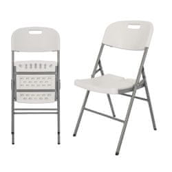 Lunix sklopiva stolica, bel