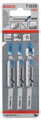 listovi ubodne pile T123X Progressor for Metal (2608638472)