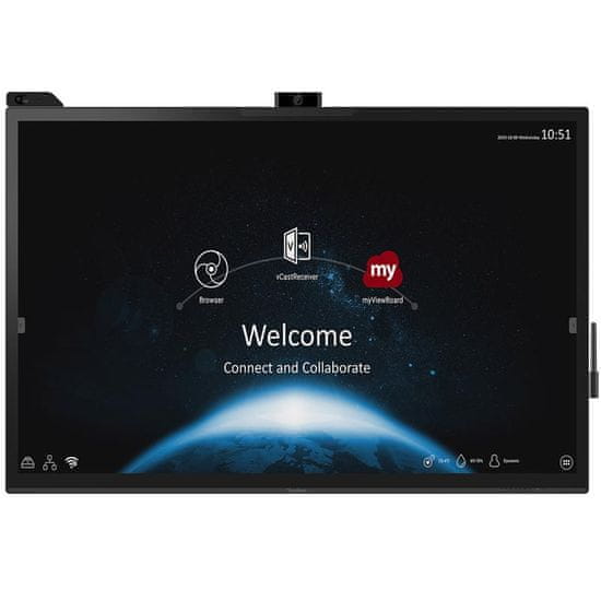 Viewsonic ViewBoard IFP6570 interaktivni zaslon na dodir, 165.1 cm, 4K UHD, web kamera