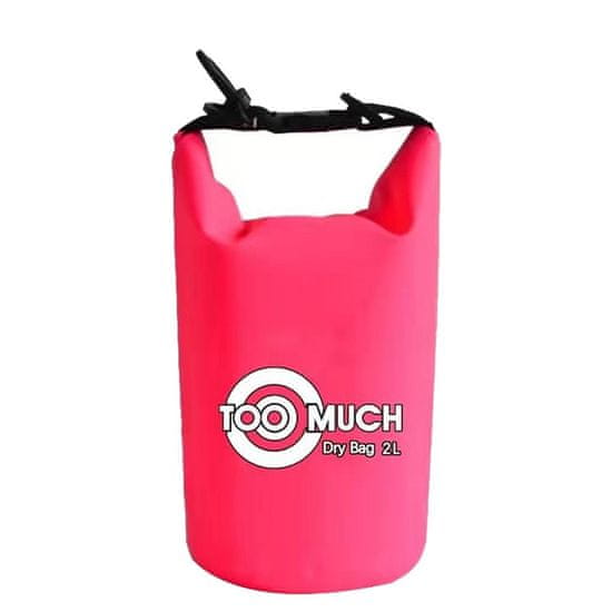 Too Much TooMuch vodoodbojna torba, 2 l, ružičasta