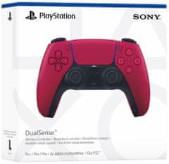 Sony DualSense bežični gamepad za PS5, Cosmic Red