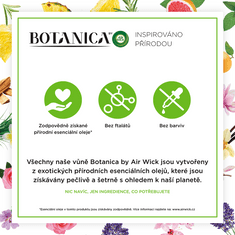 Air wick Botanica by Air Wick punjenje za električni osvježivač Egzotična ruža i afrička geranija, 19 ml