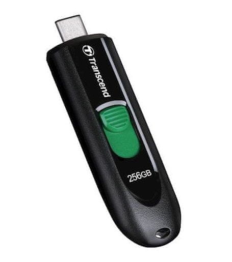 Transcend JetFlash 790C USB-C memorijska tipka, 256 GB, USB 3.2, crna