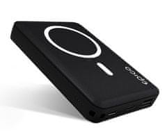 EPICO prijenosna baterija 5000mAh Magnetic Wireless Powerbank, crna 9915101300192