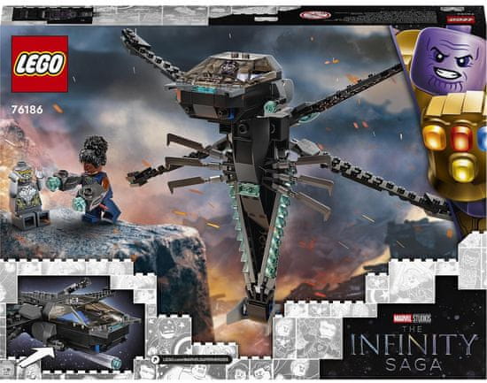LEGO Marvel Avengers 76186 Black Panther i zmajev avion MALL.HR