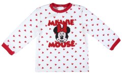 Disney pidžama za djevojčice Minnie 2200006158, 86, crvena