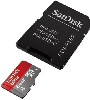 SanDisk Micro SDXC Ultra memorijska kartica, 512 GB, 100 MB/s, UHS-I, C10 + SD adapter