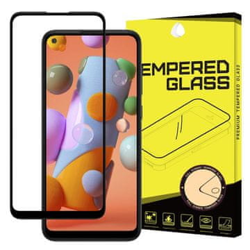 MG Full Glue Super Tough zaštitno staklo za Samsung Galaxy A11 / M11, crno