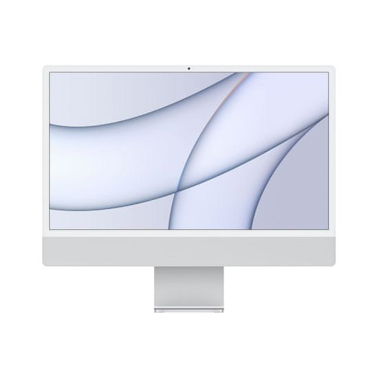 Apple iMac 24 računalo, 256 GB, Silver - SLO (mgpc3cr/a)
