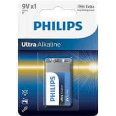 Philips baterija, 9V Ultra, 1 kom