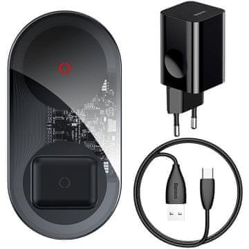 BASEUS Simple Turbo Edition Qi bežični punjač, 24 W