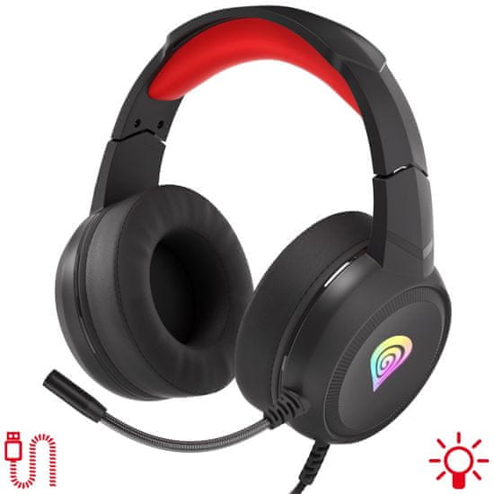 Genesis Neon 200 RGB gaming slušalice s mikrofonom