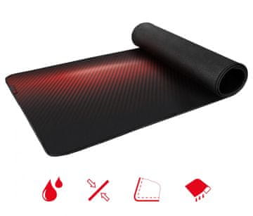 Genesis Carbon 500 Ultra Blaze podloga za miš i tipkovnicu