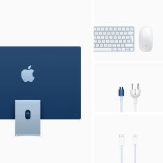 Apple iMac 24 računalo, 512 GB, Blue - INT (mgpl3ze/a)