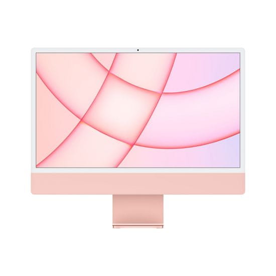 Apple iMac 24 računalo, 7C GPU, 256 GB, Pink - SLO (mjva3cr/a)