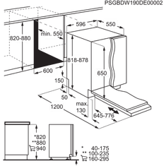 Electrolux EEG48300L ugradbena perilica posuđa