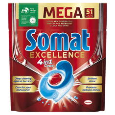 Somat kapsule za perilicu posuđa Excellence 4u1, 51/1