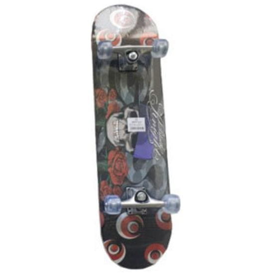 Spartan Super Board skateboard, Skull