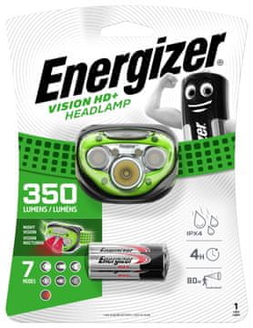 Energizer Headlight Vision HD+ 225lm 3xAAA
