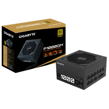 Gigabyte P1000GM modularno napajanje, 1000 W, 80 PLUS Gold, ATX