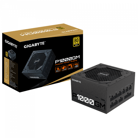 Gigabyte P1000GM modularno napajanje, 1000 W, 80 PLUS Gold, ATX