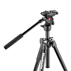 Manfrotto 290 svjetlosni ALU set foto stativa s video fluidnom glavom Befree LIVE + PIXI mini stolni stativ (MK290LTA3-V-BDL)