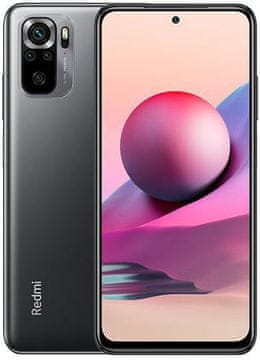 Xiaomi Redmi Note 10S pametni telefon, 6GB/128GB, siva (Onyx Gray)