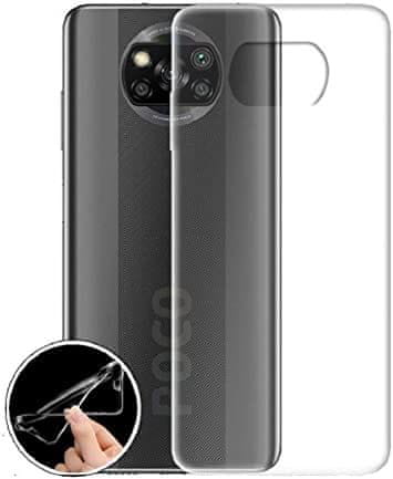 maskica za Xiaomi Poco X3, silikonska, prozirna