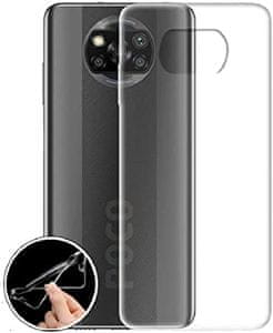 Ultra tanka silikonska maskica za Xiaomi Poco X3, prozirna