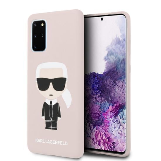 Karl Lagerfeld Full Body Iconic maskica za Samsung Galaxy S20 Plus, ružičasta
