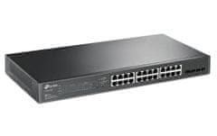 TP-Link JetStream TL-SG2428P mrežni prekidač, 24 PoE+ port, 4x Gigabit SFP