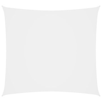 Vidaxl Jedro protiv sunca od tkanine Oxford četvrtasto 2 x 2 m bijelo