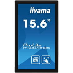 iiyama ProLite TF1634MC-B8X LED monitor na dodir, 39,5 cm (15,6), IPS, HDMI, DP, VGA