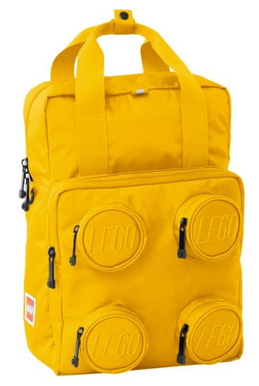LEGO Bags Signature Brick 2x2 ruksak, žuti