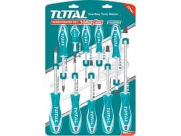 Total Odvijači THT250610 odvijači, set od 10, industrijski, CrV