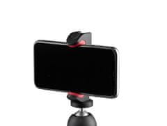 Manfrotto PIXI Evo stolni stalak za fotografije s 2 dijela (MTPIXIEVO BK) + Pixi držač za pametni telefon (MCPIXI) crni