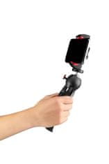 Manfrotto PIXI Evo stolni stalak za fotografije s 2 dijela (MTPIXIEVO BK) + Pixi držač za pametni telefon (MCPIXI) crni
